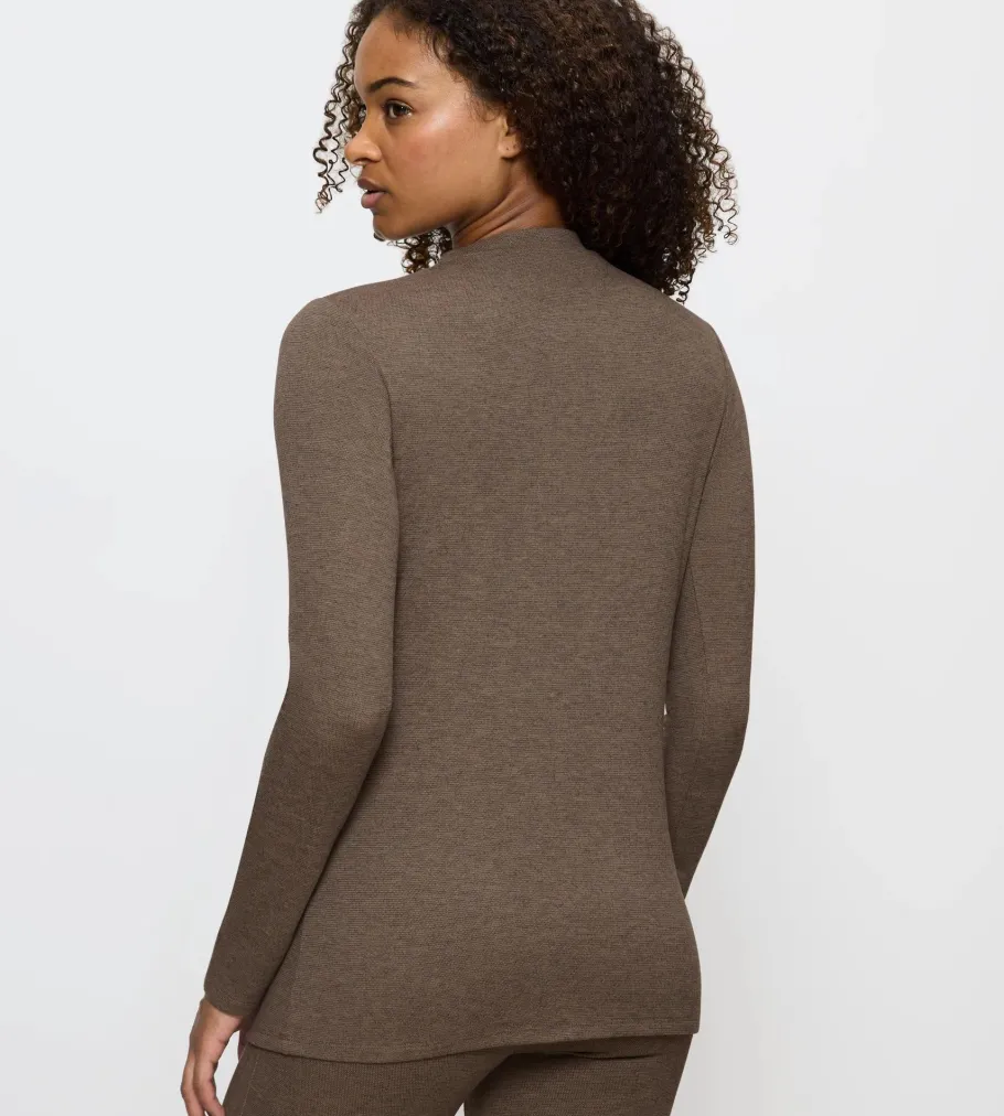 Camisoles, Vests, Tops>Triumph SMART THERMAL Brown-LightCombination