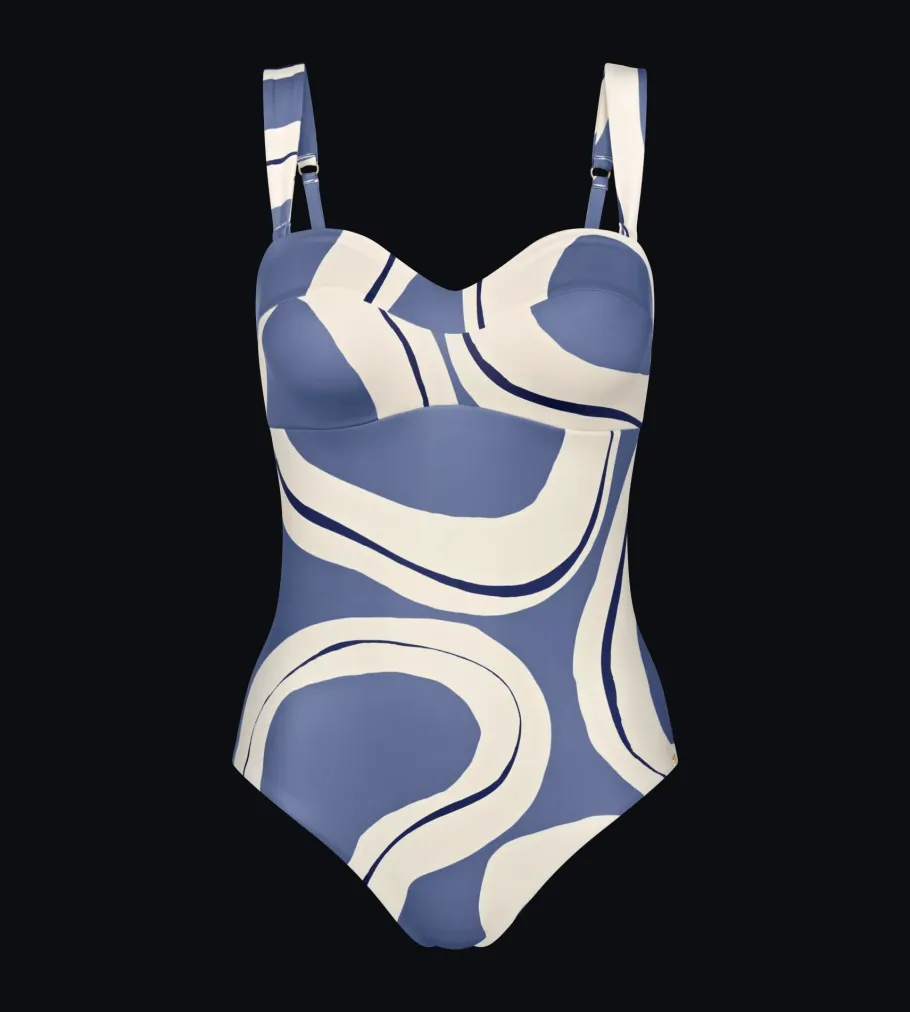 Swimsuits|Fuller Cups>Triumph SUMMER ALLURE BlueCombination