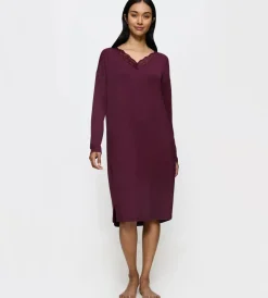 Nightdresses>Triumph TIMELESS SENSUALITY Burgundy