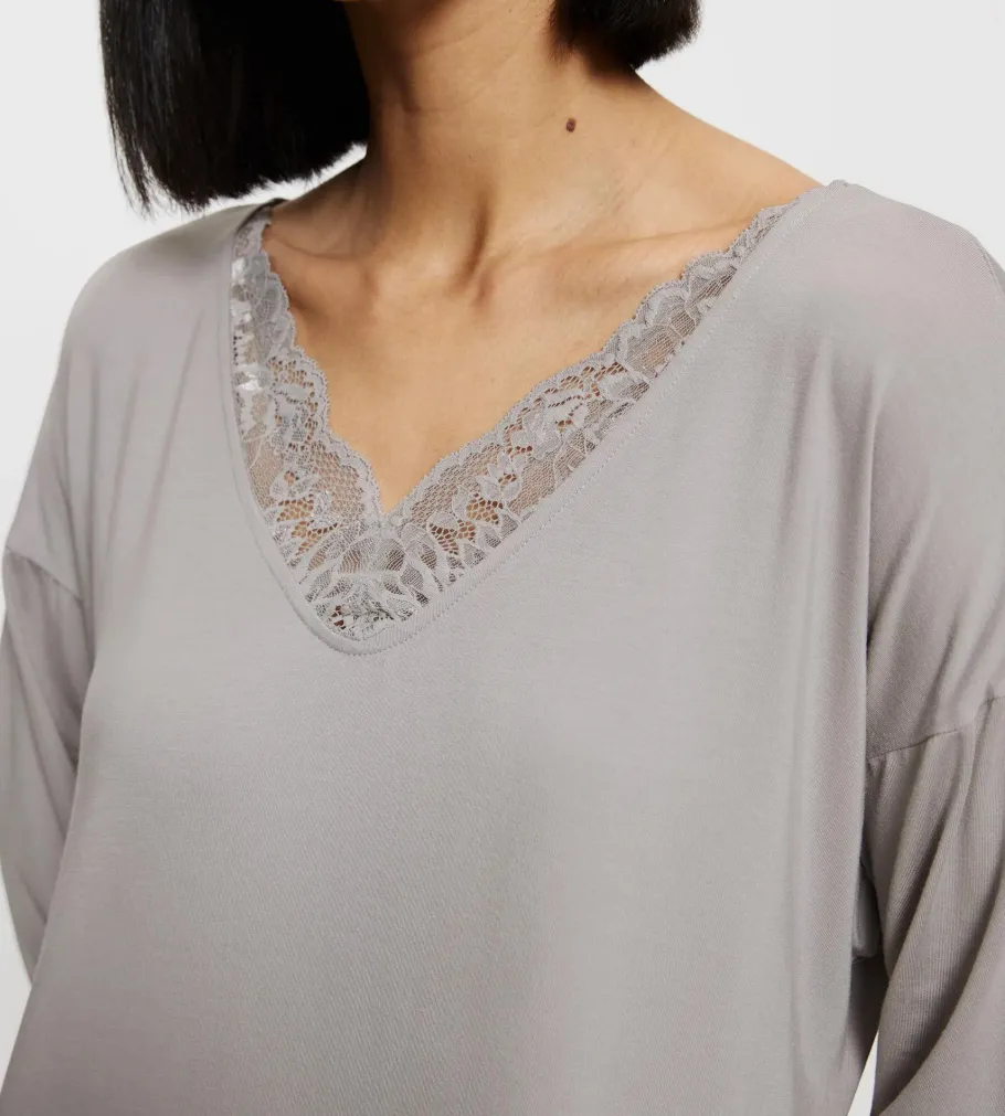 Nightdresses>Triumph TIMELESS SENSUALITY Silentgrey