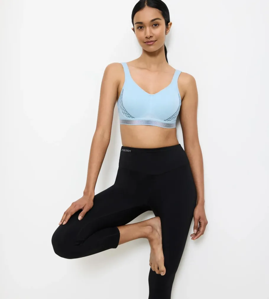 Fuller Cups|Non-wired Bras>Triumph TRIACTION CARDIO CLOUD Skyblue