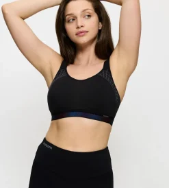 Minimizer Bras|Fuller Cups>Triumph TRIACTION CARDIO CLOUD Black