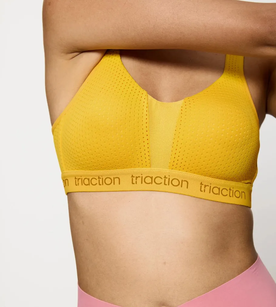 Fuller Cups|Non-wired Bras>Triumph TRIACTION ENERGY LITE Buttercup