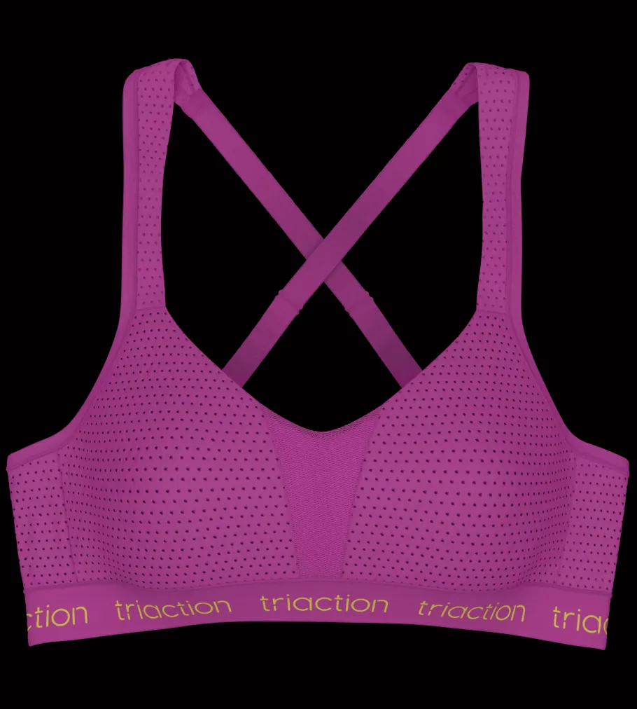Fuller Cups|Non-wired Bras>Triumph TRIACTION ENERGY LITE Grape
