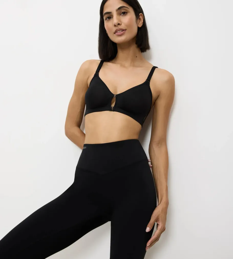 Non-wired Bras|Unpadded Bras>Triumph TRIACTION FITNESS Black
