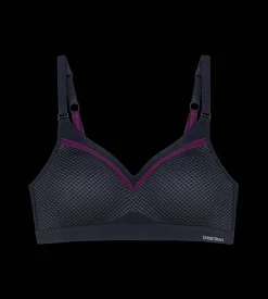 Fuller Cups|Non-wired Bras>Triumph TRIACTION FREE MOTION Black