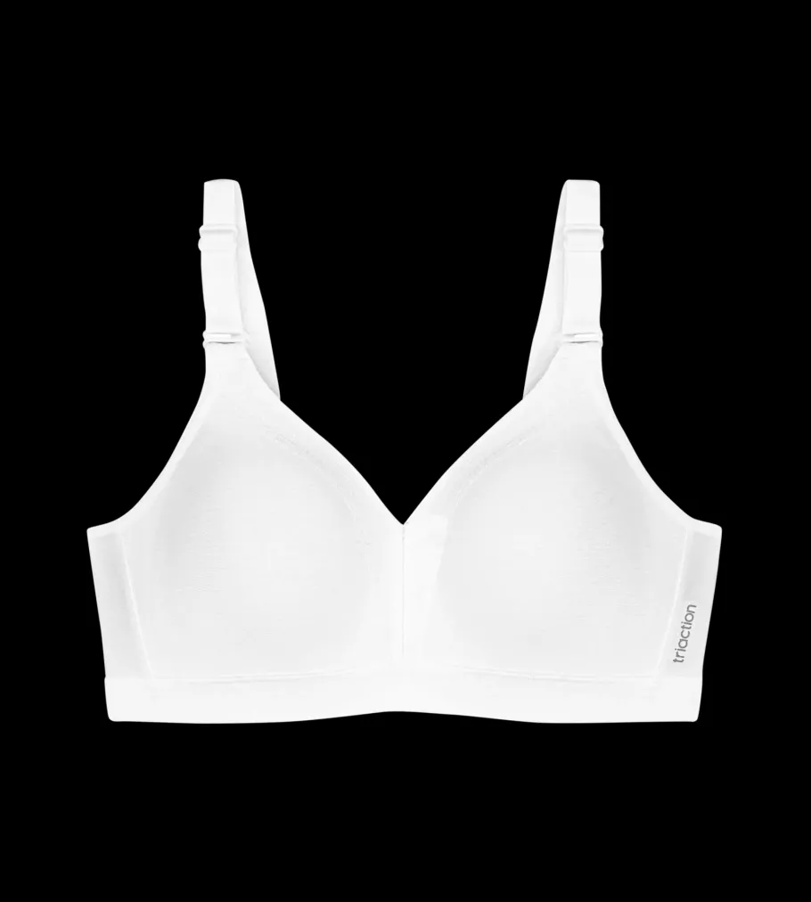 Fuller Cups|Non-wired Bras>Triumph TRIACTION WELLNESS White