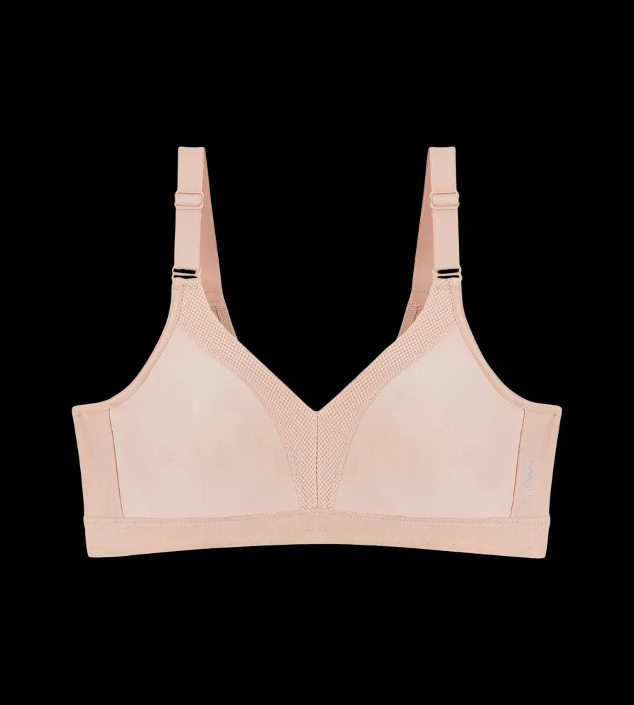 Fuller Cups|Non-wired Bras>Triumph TRIACTION WELLNESS NeutralBeige