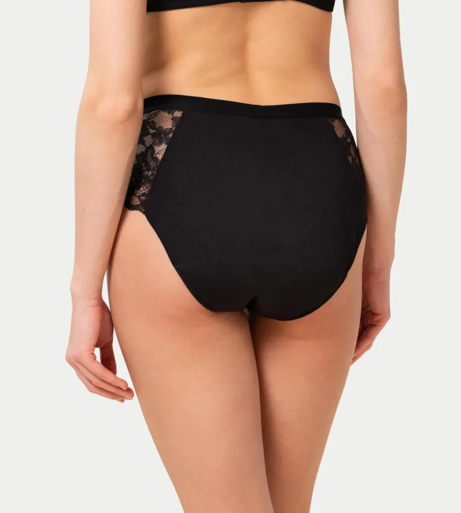 High Waisted>Triumph FREEDOM BRIEFS Black