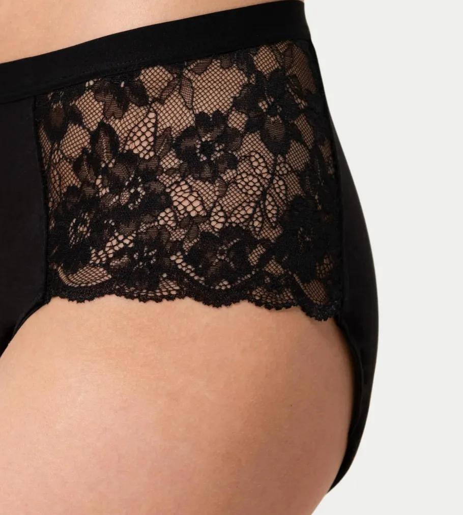 High Waisted>Triumph FREEDOM BRIEFS Black