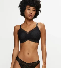 Non-wired Bras|Padded Bras>Triumph LIFT SMART Black