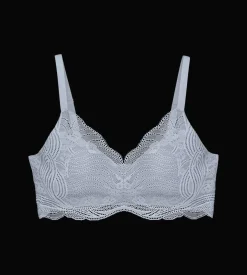 Non-wired Bras|Padded Bras>Triumph LIFT SMART Eggshellblue