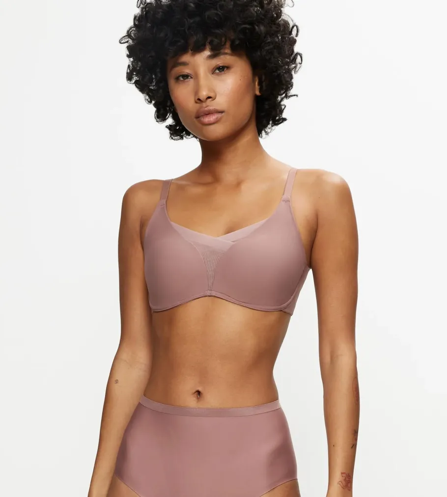 Non-wired Bras|Padded Bras>Triumph SHAPE SMART RoseBrown