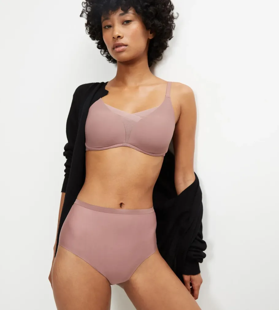Non-wired Bras|Padded Bras>Triumph SHAPE SMART RoseBrown