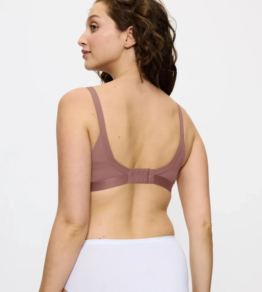 Non-wired Bras|Unpadded Bras>Triumph SHAPE SMART Toastedalmond