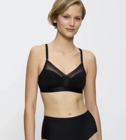 Non-wired Bras|Unpadded Bras>Triumph SHAPE SMART Black