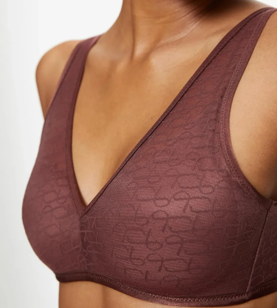 Fuller Cups|Non-wired Bras>Triumph SIGNATURE SHEER Decadentchocolate