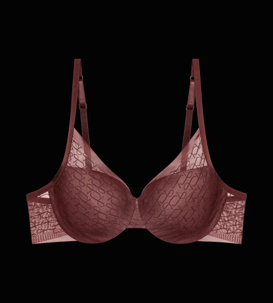 Fuller Cups|Underwired Bras>Triumph SIGNATURE SHEER Decadentchocolate