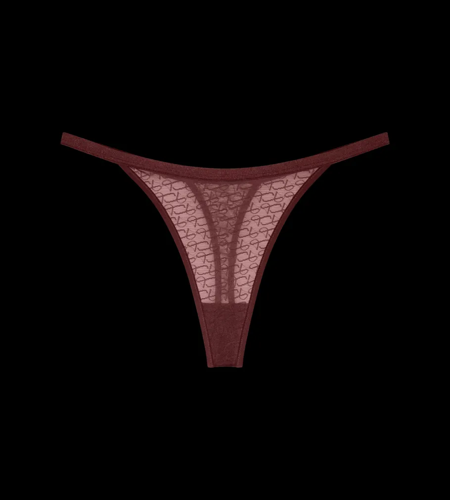 String, Brazilian|Seamless>Triumph SIGNATURE SHEER Decadentchocolate