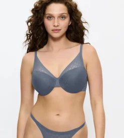 Fuller Cups|Underwired Bras>Triumph SIGNATURE SHEER CloudyBlue