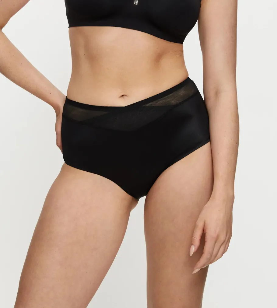 High Waisted|Panty Girdles>Triumph TRUE SHAPE SENSATION Black