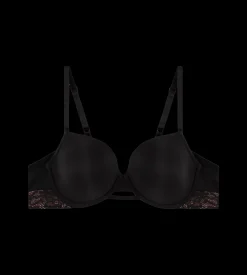 Fuller Cups|Underwired Bras>Triumph VIVID SPOTLIGHT Black