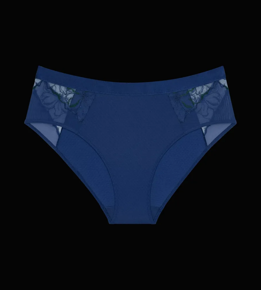 High Waisted>Triumph WILD AZALEA FLORALE DeepWater
