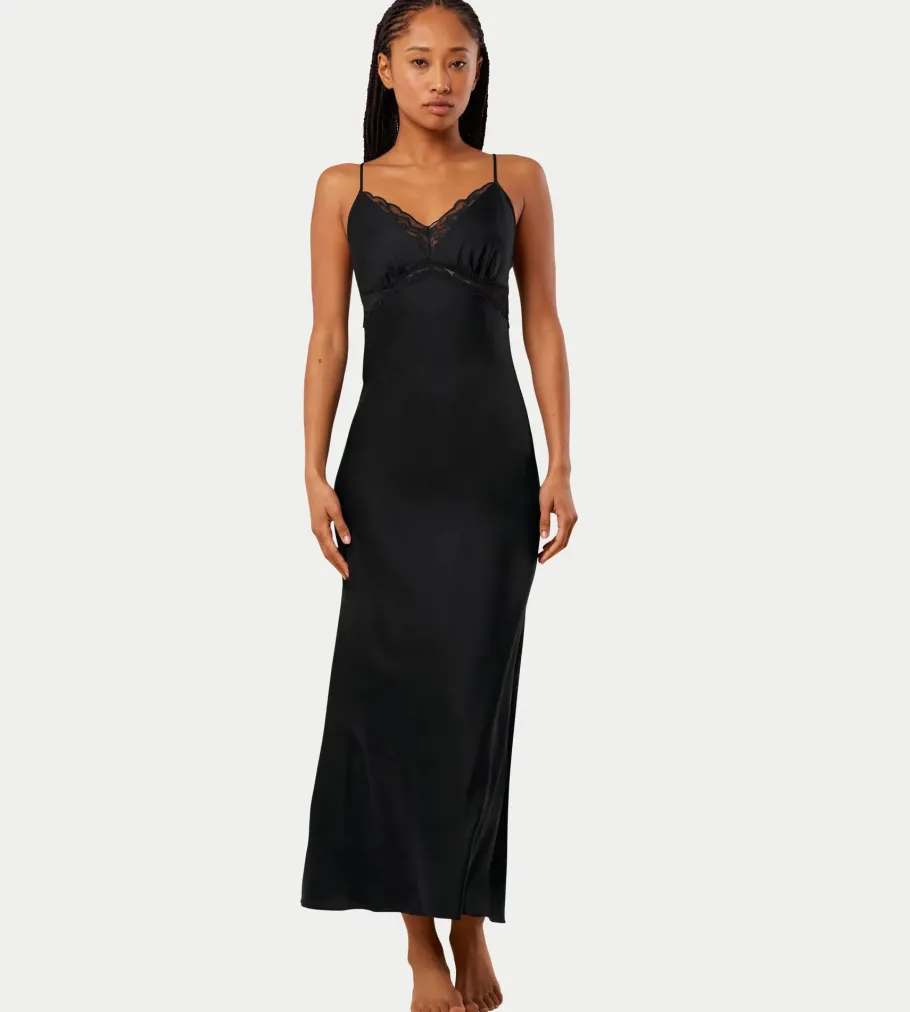 Nightdresses|Camisoles, Vests, Tops>Triumph WILD AZALEA FLORALE Black