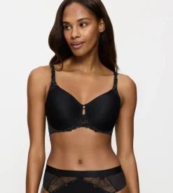 Minimizer Bras|Fuller Cups>Triumph WILD AZALEA FLORALE Black