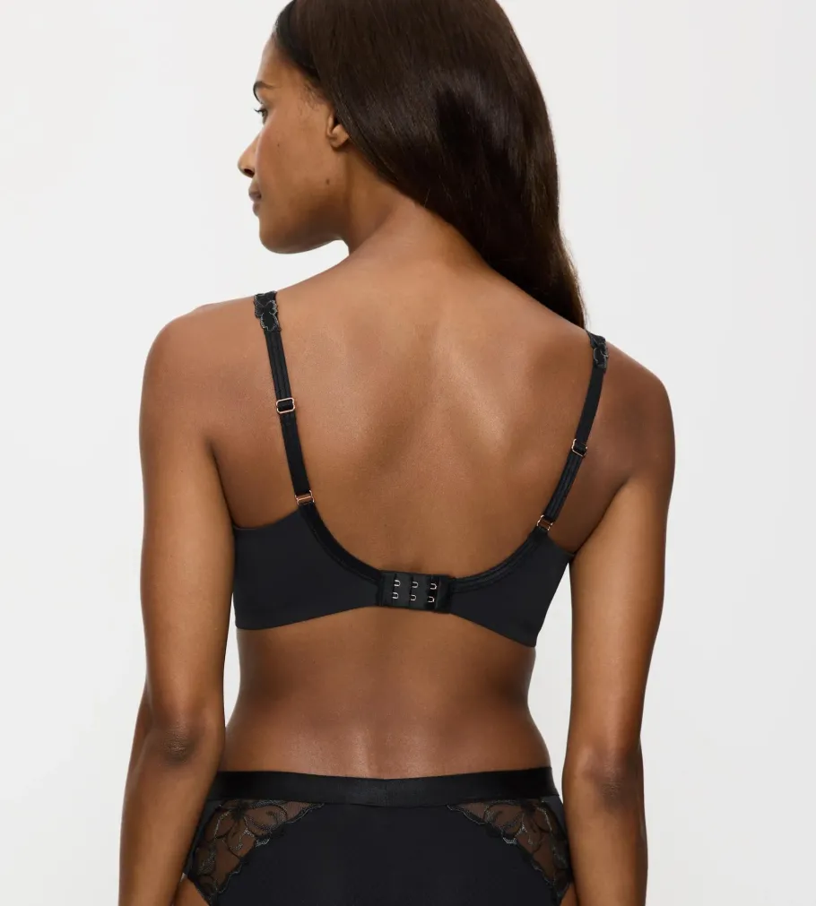 Minimizer Bras|Fuller Cups>Triumph WILD AZALEA FLORALE Black