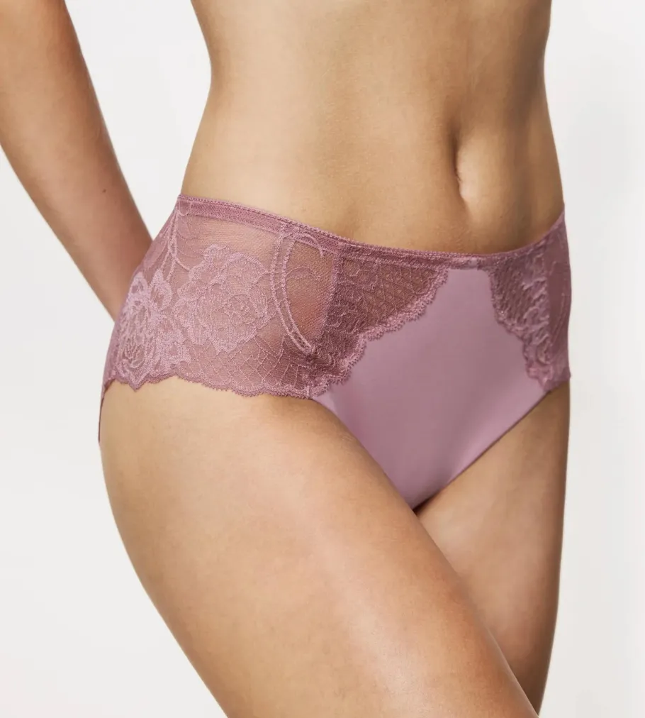 High Waisted|Seamless>Triumph WILD PEONY FLORALE Rosebloom