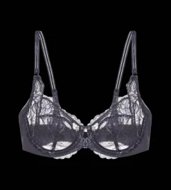 Fuller Cups|Underwired Bras>Triumph WILD PEONY FLORALE PebbleGrey
