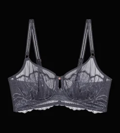 Minimizer Bras|Fuller Cups>Triumph WILD PEONY FLORALE PebbleGrey