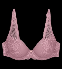 Fuller Cups|Underwired Bras>Triumph WILD PEONY FLORALE Rosebloom