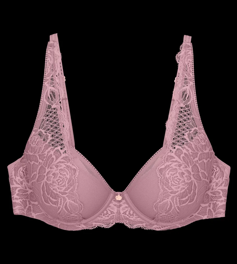 Fuller Cups|Underwired Bras>Triumph WILD PEONY FLORALE Rosebloom