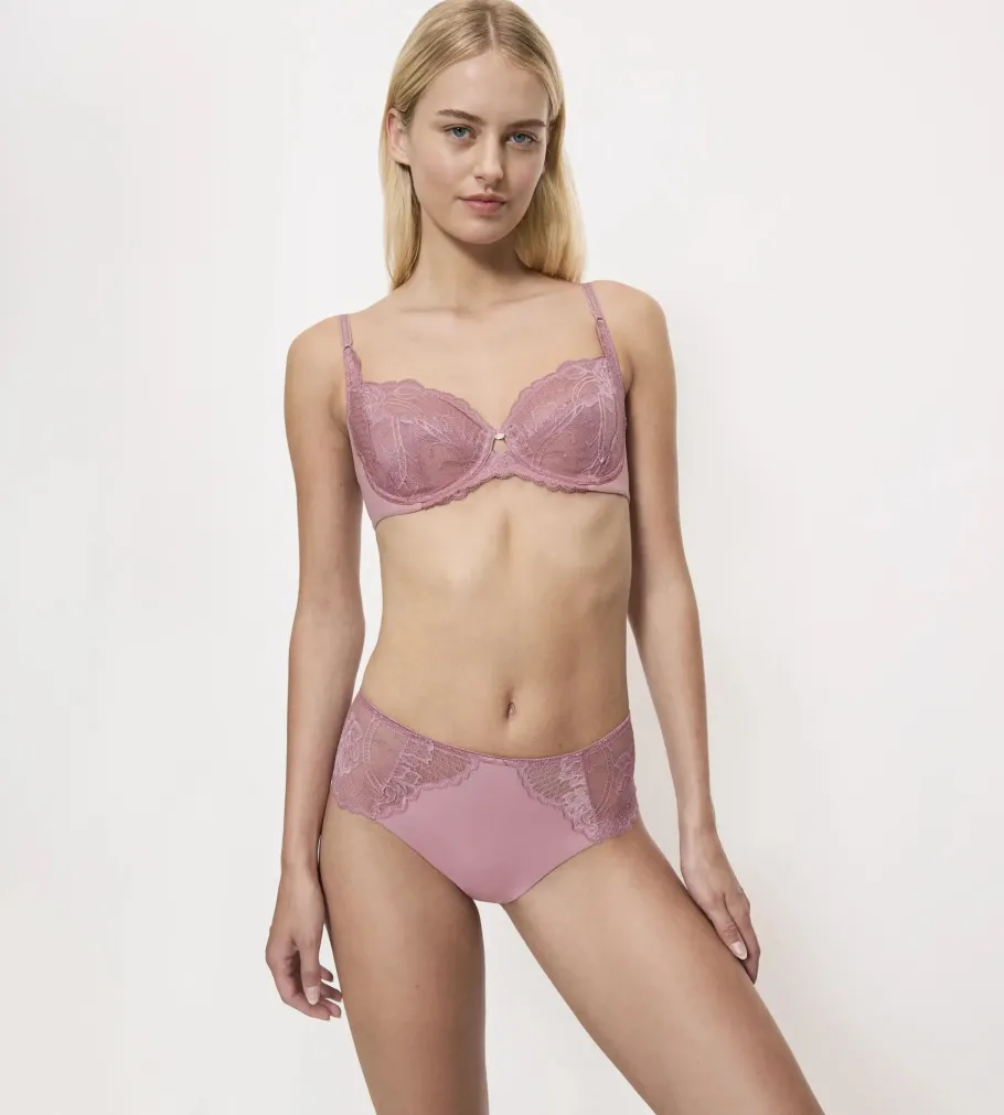 Fuller Cups|Underwired Bras>Triumph WILD PEONY FLORALE Rosebloom