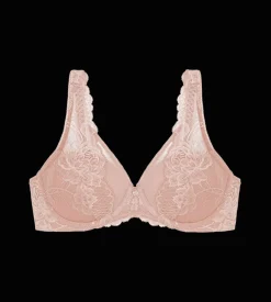 Fuller Cups|Underwired Bras>Triumph WILD PEONY FLORALE PinkPearl