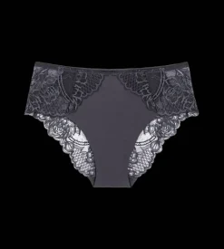 High Waisted|Seamless>Triumph WILD PEONY FLORALE PebbleGrey
