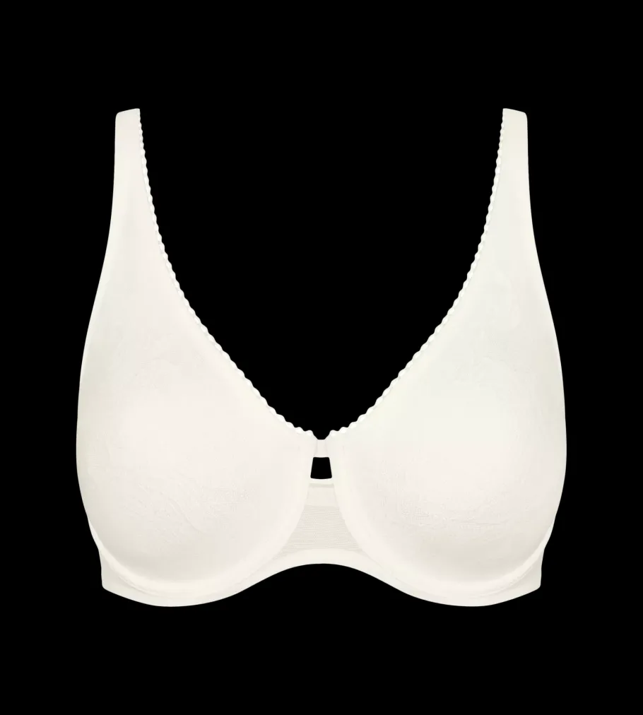 Minimizer Bras|Fuller Cups>Triumph WILD ROSE SENSATION SilkWhite
