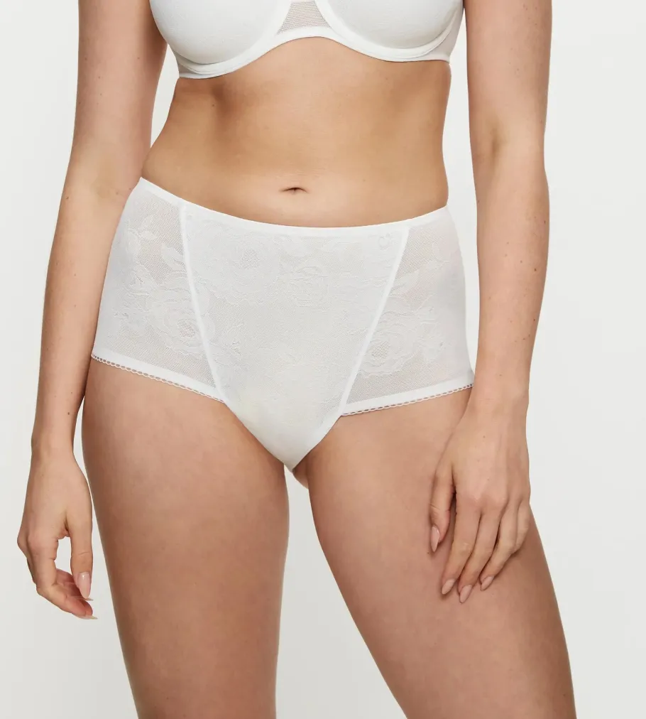 High Waisted|Shapewear>Triumph WILD ROSE SENSATION SilkWhite