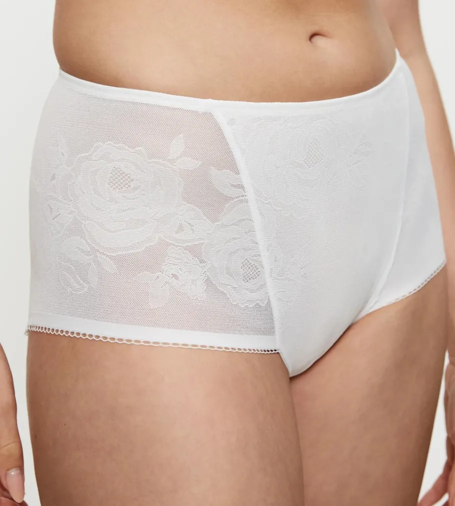 High Waisted|Shapewear>Triumph WILD ROSE SENSATION SilkWhite