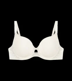 Fuller Cups|Underwired Bras>Triumph WILD ROSE SENSATION SilkWhite