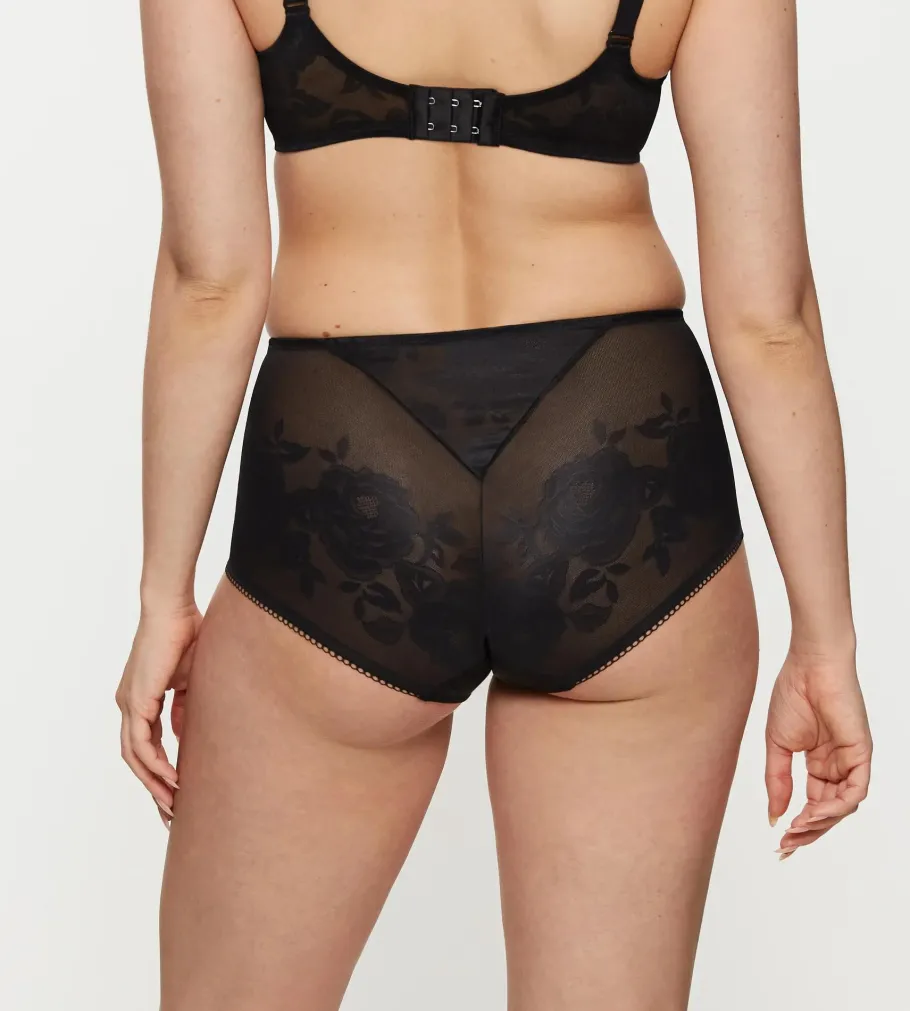 High Waisted|Shapewear>Triumph WILD ROSE SENSATION Black